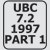 UBC 7.2 Part 1