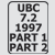 UBC 7.2 Part 1 & 2